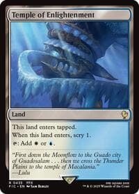 Temple of Enlightenment - Commander: FINAL FANTASY - Magic: The Gathering card