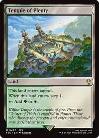 Temple of Plenty - Commander: FINAL FANTASY - Magic: The Gathering card