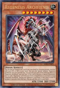 Regenesis Archfiend (ALIN-ENSP1) - Alliance Insight - YuGiOh card