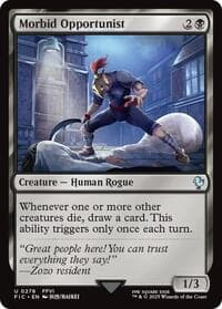 Morbid Opportunist - Commander: FINAL FANTASY - Magic: The Gathering card