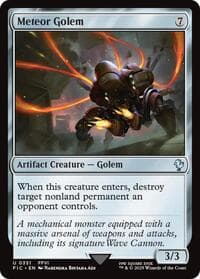 Meteor Golem - Commander: FINAL FANTASY - Magic: The Gathering card