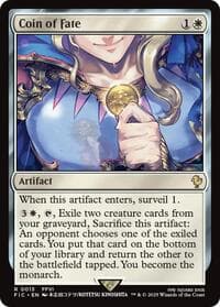 Coin of Fate - Commander: FINAL FANTASY - Magic: The Gathering card