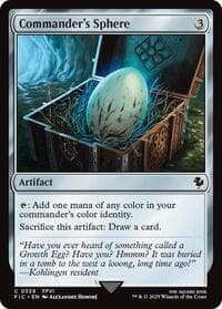 Commander's Sphere - Commander: FINAL FANTASY - Magic: The Gathering card