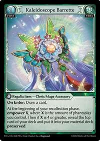 Kaleidoscope Barrette - Promotional Cards - Grand Archive TCG card