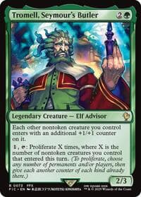 Tromell, Seymour's Butler - Commander: FINAL FANTASY - Magic: The Gathering card