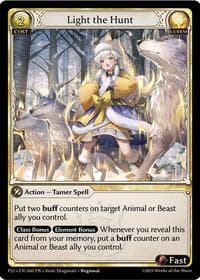 Light the Hunt - Promotional Cards - Grand Archive TCG card