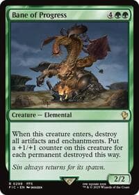 Bane of Progress - Commander: FINAL FANTASY - Magic: The Gathering card
