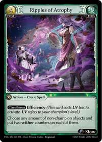 Ripples of Atrophy - Promotional Cards - Grand Archive TCG card