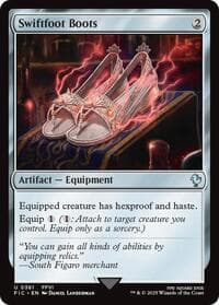 Swiftfoot Boots - Commander: FINAL FANTASY - Magic: The Gathering card