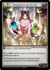 Strengthen the Bonds - Promotional Cards - Grand Archive TCG card