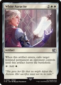 White Auracite - FINAL FANTASY - Magic: The Gathering card