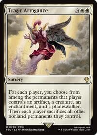 Tragic Arrogance - Commander: FINAL FANTASY - Magic: The Gathering card