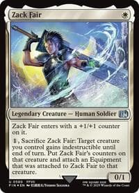Zack Fair (Surge Foil) - FINAL FANTASY - Magic: The Gathering card