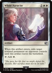 White Auracite (Surge Foil) - FINAL FANTASY - Magic: The Gathering card