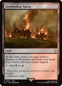 Foreboding Ruins - Commander: FINAL FANTASY - Magic: The Gathering card