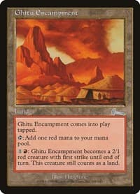 Ghitu Encampment - Urza's Legacy - Magic: The Gathering card