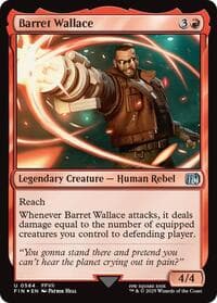 Barret Wallace (Surge Foil) - FINAL FANTASY - Magic: The Gathering card