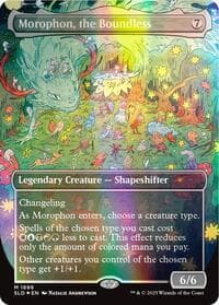 Morophon, the Boundless (Double Rainbow Foil) - Secret Lair Drop Series - Magic: The Gathering card