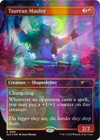 Taurean Mauler (Double Rainbow Foil) - Secret Lair Drop Series - Magic: The Gathering card