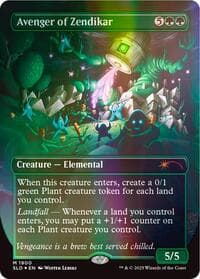 Avenger of Zendikar (Double Rainbow Foil) - Secret Lair Drop Series - Magic: The Gathering card
