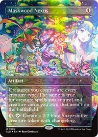 Maskwood Nexus (Double Rainbow Foil) - Secret Lair Drop Series - Magic: The Gathering card