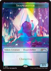Shapeshifter Token (1907) (Double Rainbow Foil) - Secret Lair Drop Series - Magic: The Gathering card