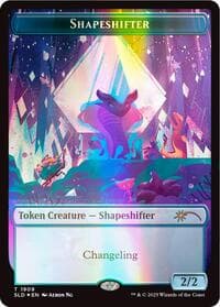 Shapeshifter Token (1909) (Double Rainbow Foil) - Secret Lair Drop Series - Magic: The Gathering card