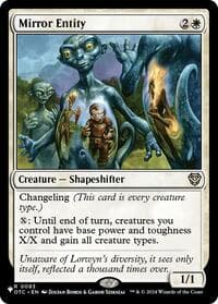 Mirror Entity (OTC) - The List Reprints - Magic: The Gathering card