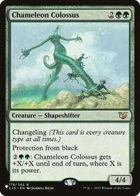 Chameleon Colossus - The List Reprints - Magic: The Gathering card