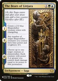 The Bears of Littjara - The List Reprints - Magic: The Gathering card