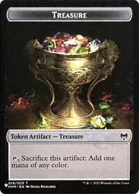Treasure // Egg Double-Sided Token - The List Reprints - Magic: The Gathering card