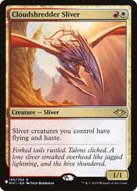 Cloudshredder Sliver - The List Reprints - Magic: The Gathering card