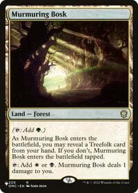 Murmuring Bosk - The List Reprints - Magic: The Gathering card