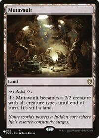 Mutavault - The List Reprints - Magic: The Gathering card