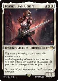 Beatrix, Loyal General - FINAL FANTASY - Magic: The Gathering card