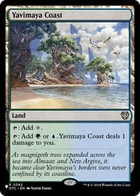 Yavimaya Coast - The List Reprints - Magic: The Gathering card