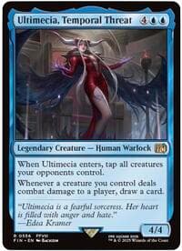 Ultimecia, Temporal Threat - FINAL FANTASY - Magic: The Gathering card