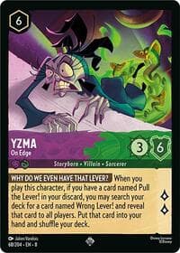 Yzma - On Edge - Reign of Jafar - Disney Lorcana card