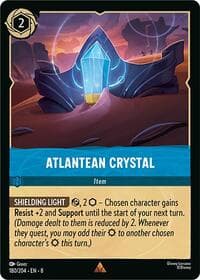 Atlantean Crystal - Reign of Jafar - Disney Lorcana card
