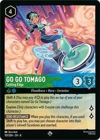 Go Go Tomago - Cutting Edge - Reign of Jafar - Disney Lorcana card