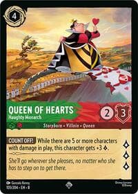 Queen of Hearts - Haughty Monarch - Reign of Jafar - Disney Lorcana card