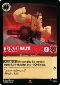 Wreck-It Ralph - Back Seat Driver - Reign of Jafar - Disney Lorcana card