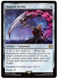 Magitek Scythe - FINAL FANTASY - Magic: The Gathering card
