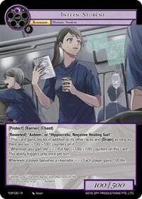 Intern Student - Ten Oaths of Protopaterpolis' War - Force of Will card