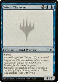 Windy City Aven - Un-Known Event Playtest Cards - Magic: The Gathering card