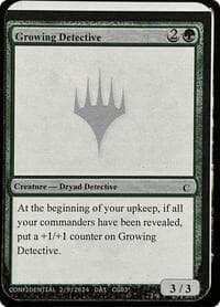 Growing Detective - Un-Known Event Playtest Cards - Magic: The Gathering card