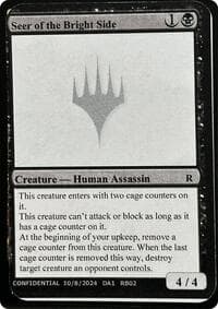 Seer of the Bright Side - Un-Known Event Playtest Cards - Magic: The Gathering card