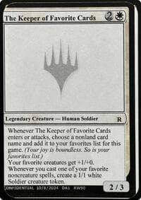 The Keeper of Favorite Cards (10/8/2024) - Un-Known Event Playtest Cards - Magic: The Gathering card