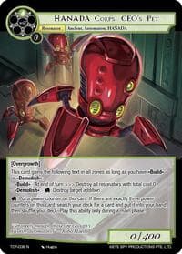 HANADA Corps' CEO's Pet - Ten Oaths of Protopaterpolis' War - Force of Will card