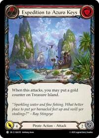 Expedition to Azuro Keys - High Seas - Flesh and Blood TCG card